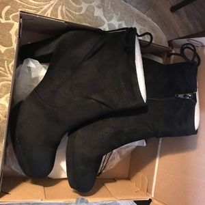 Worthington Black Booties Size 11